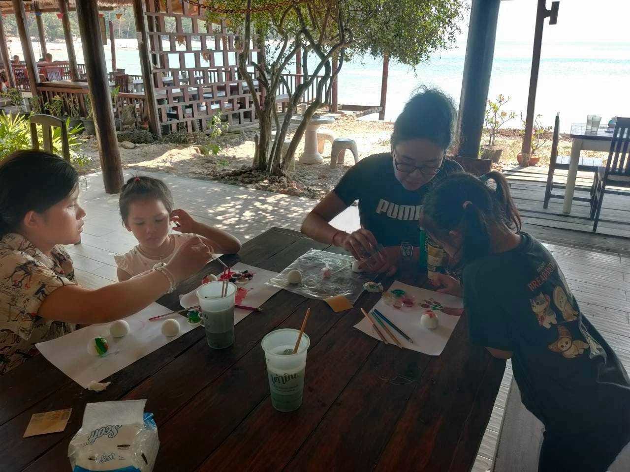 Activities for kids at the clubhouse