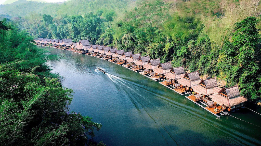 The FloatHouse River Kwai — Floating villas along the river
